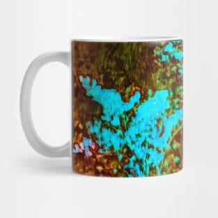 Rusty Cyanotype Mug